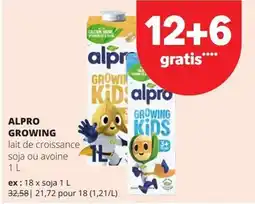 Spar Alpro growing lait de croissance aanbieding