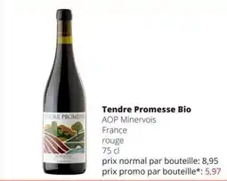Spar Tendre Promesse Bio aanbieding