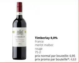 Spar timberlay aanbieding