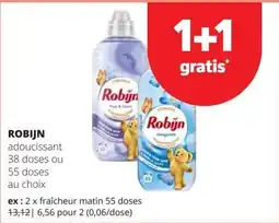 Spar Robijn adoucissant aanbieding