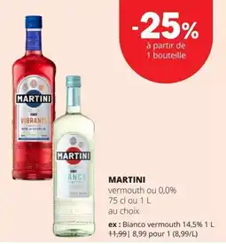 Spar Martini vermouth aanbieding
