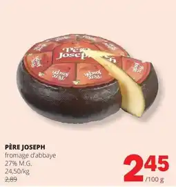 Spar Père Joseph fromage d'abbaye aanbieding