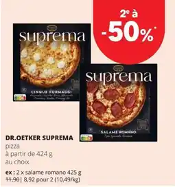 Spar Dr.oetker suprema pizza aanbieding