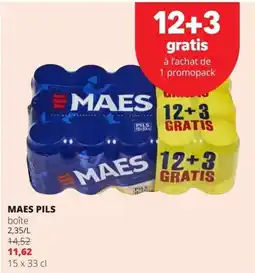 Spar Maes pils aanbieding