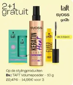 Di Taft Volume poeder aanbieding