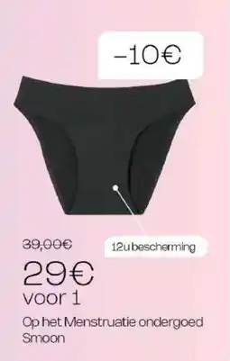 Di Menstruatie ondergoed Smoon aanbieding