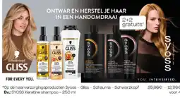 Di Syoss keratine shampoo aanbieding