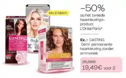 Di haarkleurings-product L'Oréal Paris aanbieding
