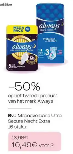 Di Maandverband Ultra Secure Nacht Extra aanbieding