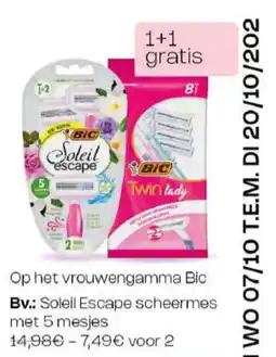 Di Soleil Escape scheermes aanbieding