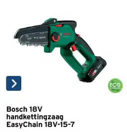 GAMMA Bosch 18v handkettingzaag aanbieding