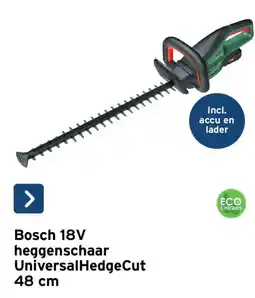 GAMMA Bosch 18V heggenschaar universalhedgecut aanbieding