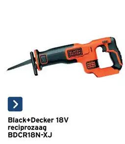 GAMMA Black+decker 18v reciprozaag aanbieding