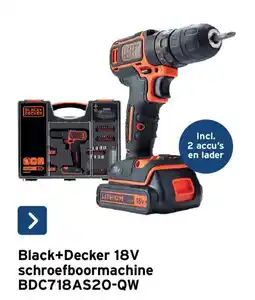 GAMMA Black+decker 18v schroefboormachine aanbieding
