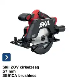 GAMMA Skil 20v cirkelzaag aanbieding