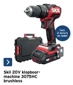 GAMMA Skil 20v klopboormachine 3075hc brushless aanbieding