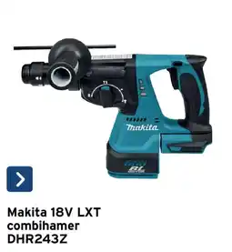 GAMMA Makita 18V LXT combihamer DHR243Z aanbieding