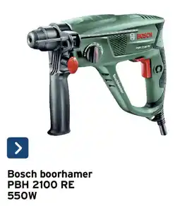 GAMMA Bosch boorhamer PBH 2100 RE aanbieding