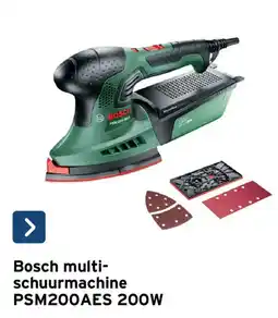 GAMMA Bosch multi-schuurmachine PSM200AES aanbieding