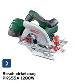 GAMMA Bosch cirkelzaag PKS55A 1200W aanbieding