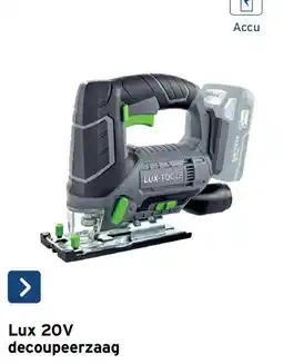 GAMMA Lux 20V decoupeerzaag aanbieding