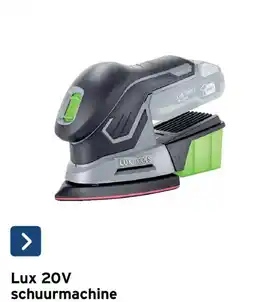 GAMMA Lux 20V schuurmachine aanbieding