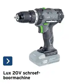 GAMMA Lux 20V schroef- boormachine aanbieding