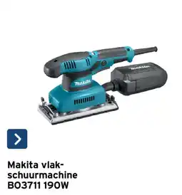 GAMMA Makita vlak-schuurmachine BO3711 aanbieding