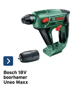 GAMMA Bosch 18V boorhamer Uneo Maxx aanbieding