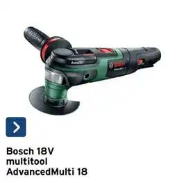 GAMMA Bosch 18V multitool AdvancedMulti 18 aanbieding
