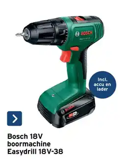 GAMMA Bosch 18V boormachine Easydrill 18V-38 aanbieding