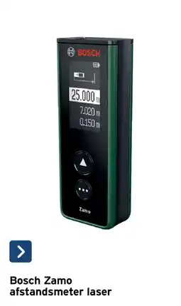 GAMMA Bosch Zamo afstandsmeter laser aanbieding
