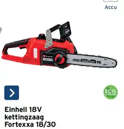 GAMMA Einhell 18V kettingzaag Fortexxa 18/30 aanbieding