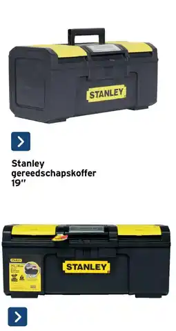 GAMMA Stanley gereedschapskoffer aanbieding