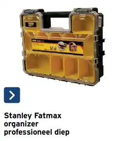 GAMMA Stanley Fatmax organizer professioneel dien aanbieding