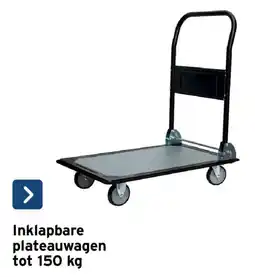 GAMMA Inklapbare plateauwagen aanbieding