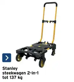 GAMMA Stanley steekwagen 2-in-1 aanbieding