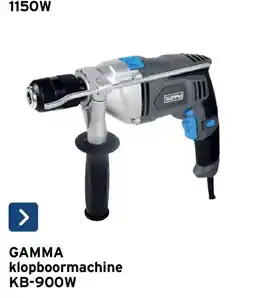 GAMMA Gamma klopboormachine kb-900w aanbieding