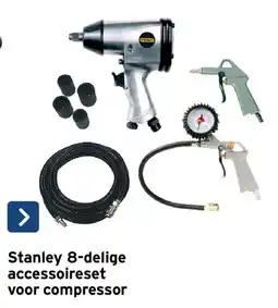 GAMMA Stanley 8-delige accessoireset voor compressor aanbieding