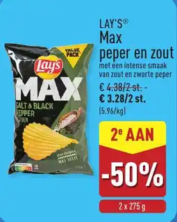 ALDI Lay's max aanbieding