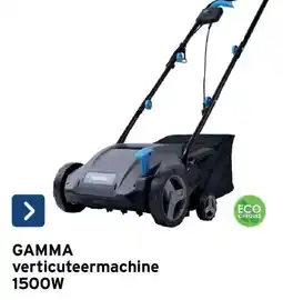 GAMMA Gamma verticuteermachine aanbieding