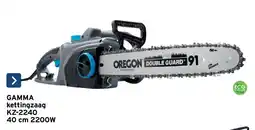 GAMMA Gamma kettingzaag KZ-2240 2200W aanbieding