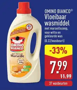 ALDI Omino bianco vloeibaar wasmiddel aanbieding