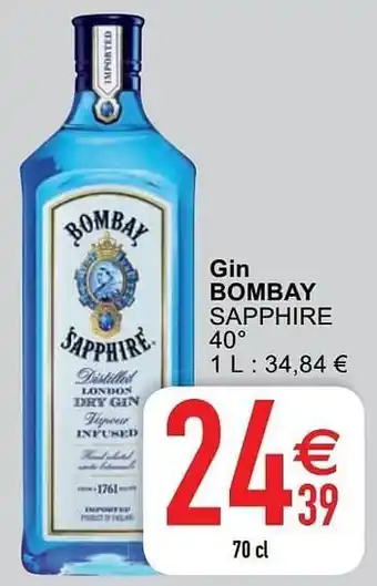 Cora Gin 27,13 € bombay sapphire aanbieding