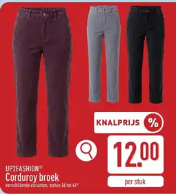 ALDI Corduroy broek aanbieding