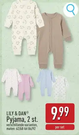 ALDI Pyjama, 2 st. aanbieding