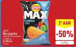 ALDI Lay's Max Paprika aanbieding
