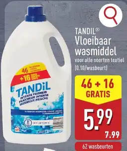 ALDI Tandil vloeibaar wasmiddel aanbieding