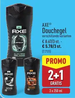 ALDI Axe Douchegel aanbieding