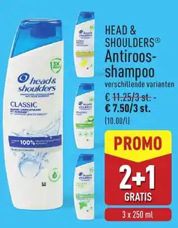 ALDI Head & Shoulders Antiroos-Shampoo aanbieding